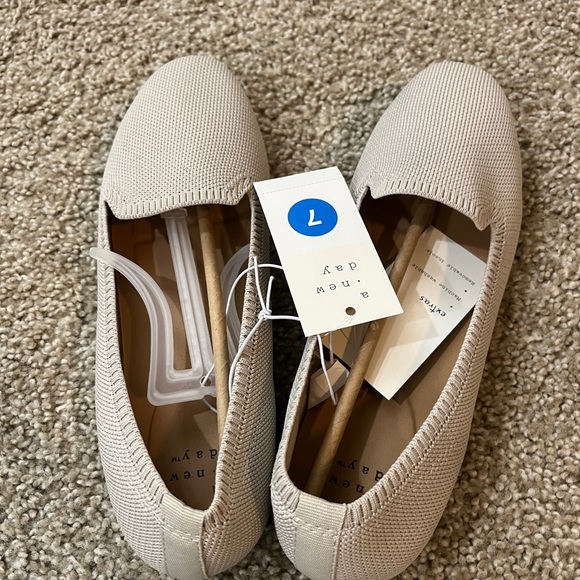 Target Shoes - Target Women's Cream Knit Flats